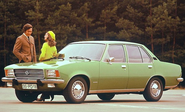 Opel Rekord 1975 is also the year the VW Polo was launched and it lands