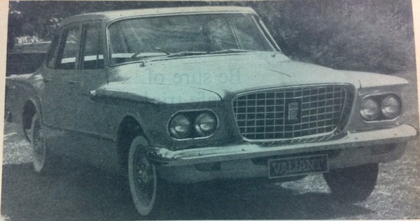 Chrysler Valiant Australia 1962