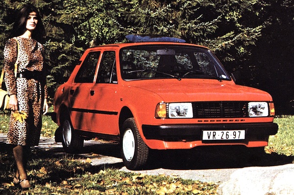 Skoda 105 Curiously the Austin Metro and Montego were also very popular 