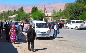 Tajikistan street scene 2