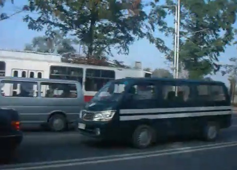 Pyongyang Street Scene 1