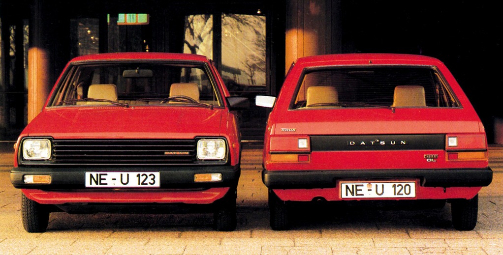 Datsun Cherry UK 1981