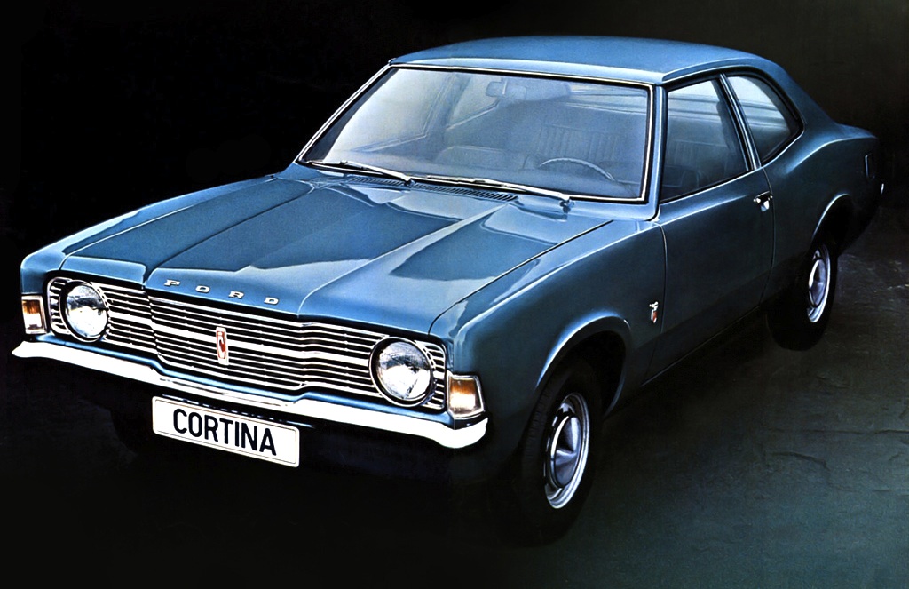 A Ford Cortina MK3 I thought I was in The Sweeney driving around with my 