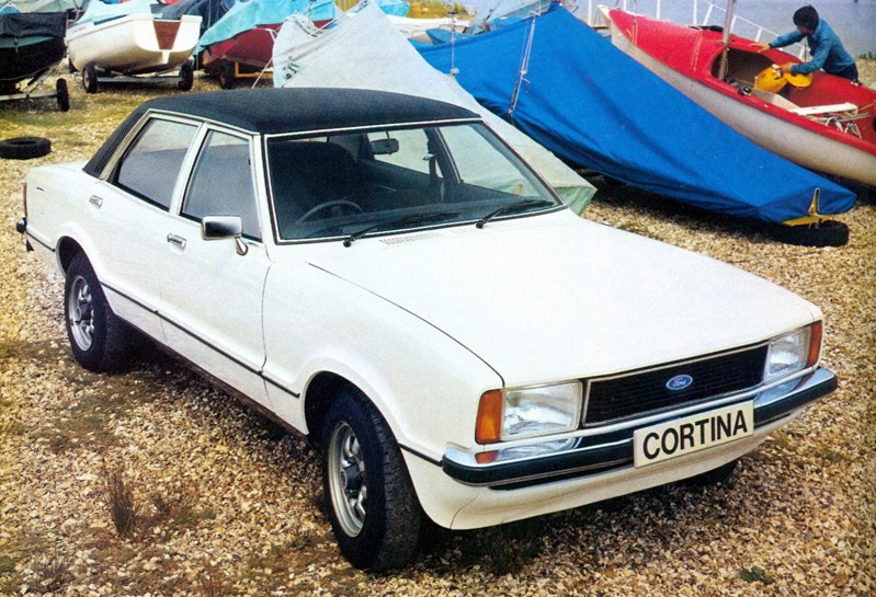After one year of interruption in 1976 the Ford Cortina helped by the 4th 