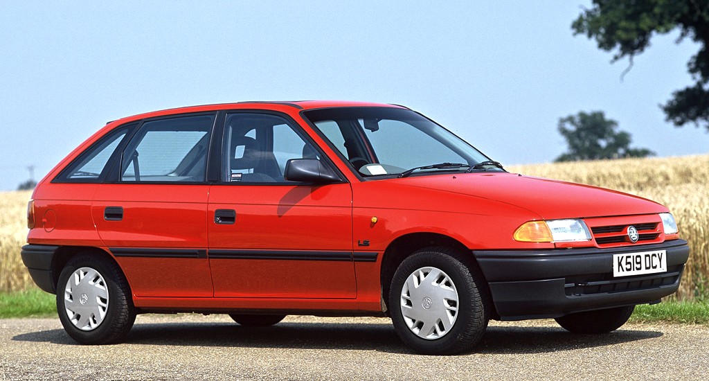 The Vauxhall Cavalier is down to 4 at 59 Vauxhall Astra