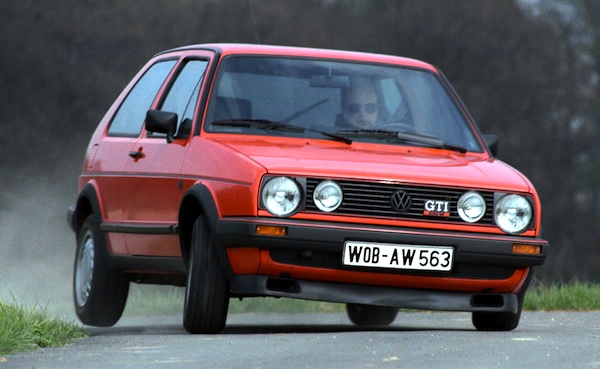 The VW Golf hits 378856 sales in 1987
