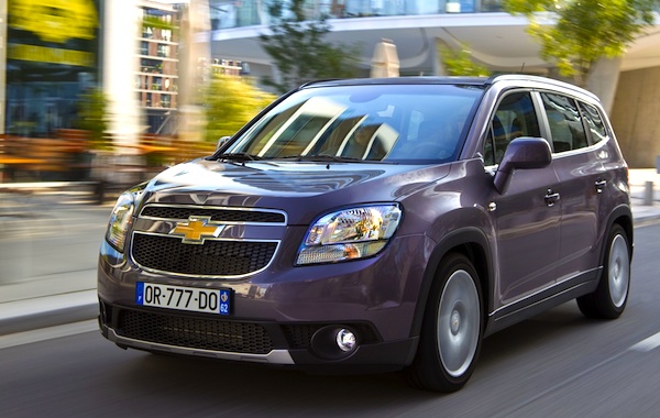 Chevrolet Orlando South Korea June 2011