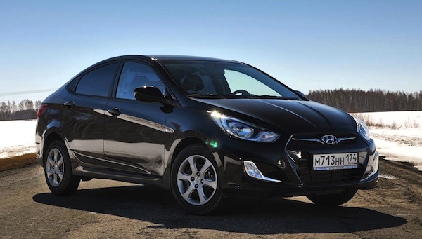 Hyundai Solaris Russia June 2011