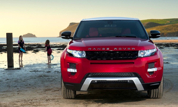 Range Rover Evoque UK June 2011