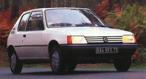 Peugeot 205 France 1986