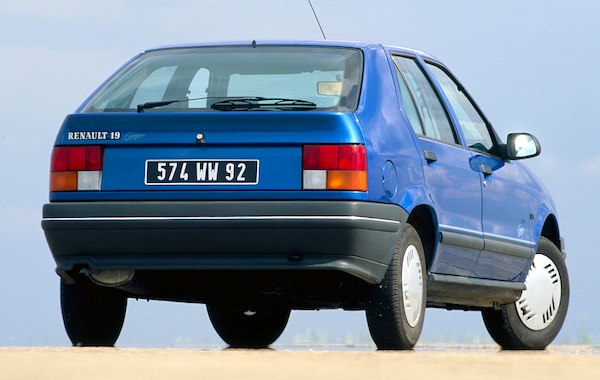 Renault 19 France 1989