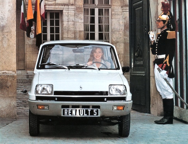 France 19741976 Renault 5 in command Citroen 2CV shines
