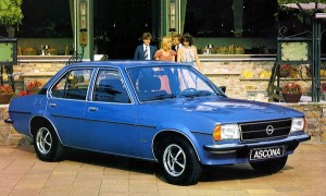 Chevrolet Chevair Opel Ascona South Africa 1980