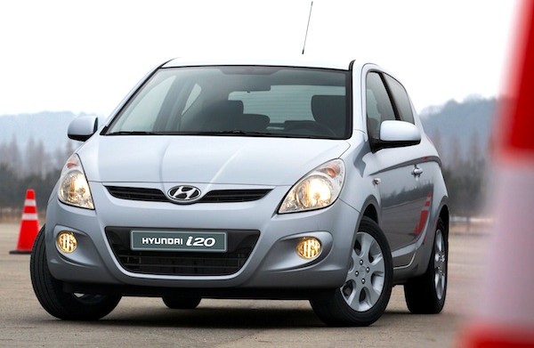 Hyundai i20 Austria August 2011