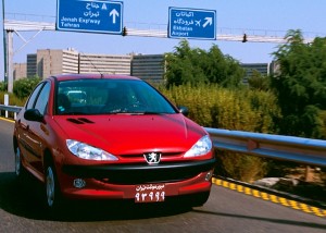 Peugeot 206 Iran August 2011