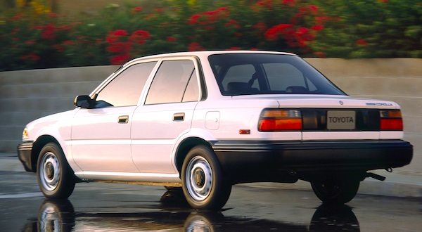 It is followed by the VW Golf Jetta and the Toyota Cressida 
