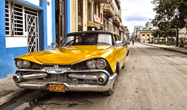 Historical date today in Cuba until now only people who bought a car before