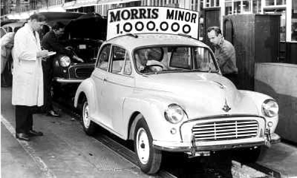 Morris Minor 1,000,000 4 January 1961