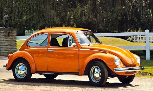 The VW Beetle's record year was 1961 with 348929 sales