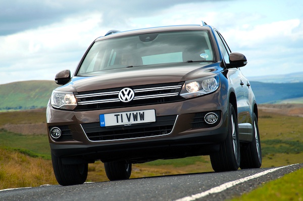 VW Tiguan Norway October 2011