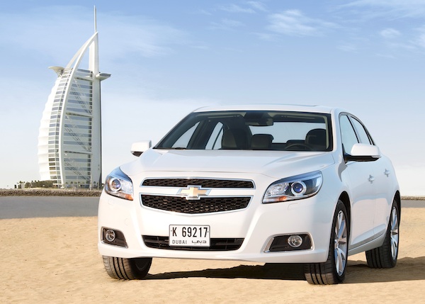Chevrolet Malibu UAE November 2011