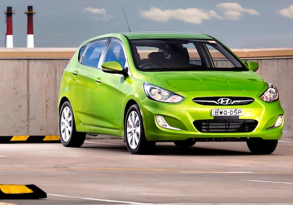 Hyundai Accent Bahrain November 2011