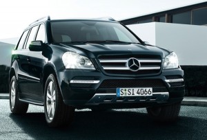 Mercedes GL Class Moscow November 2011
