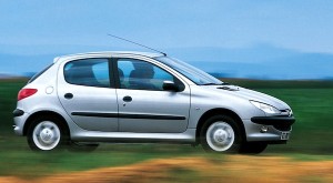 Peugeot 206 Denmark 2002