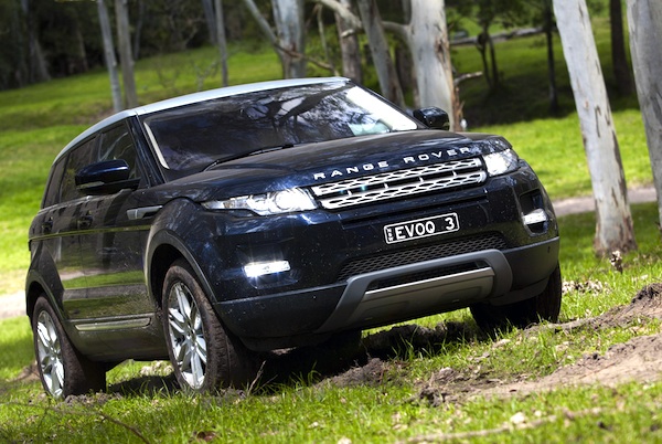 Range Rover Evoque Italy November 2011