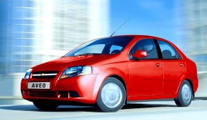 Chevrolet Aveo Colombia December 2011