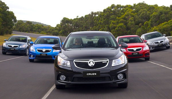 Holden Cruze Australia December 2011