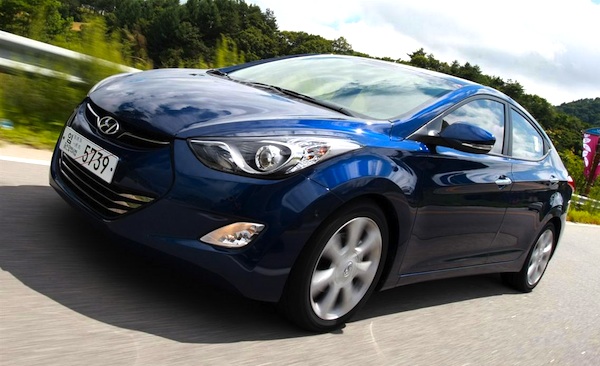 Hyundai Avante South Korea December 2011