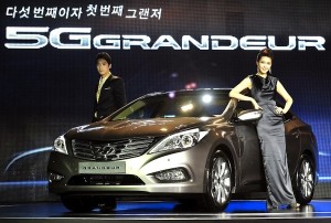 Hyundai Grandeur South Korea December 2011