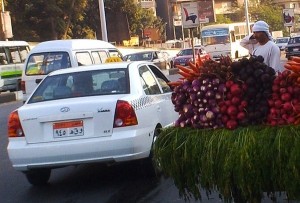 Hyundai Verna Taxi Egypt December 2011b