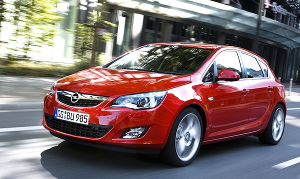Opel Astra Austria December 2011