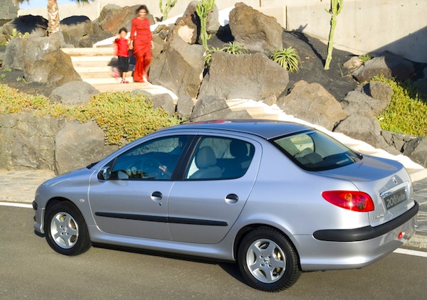 Peugeot 206 SD See the Top 15 most produced models by clicking on the