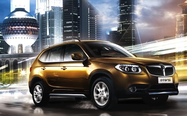 Brilliance V5 China January 2012