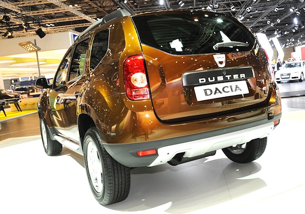 Dacia Duster Europe February 2012