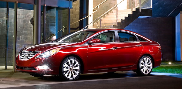 Hyundai Sonata South Korea January 2012