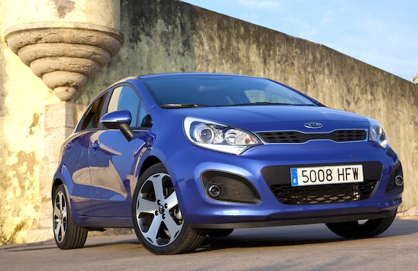 Kia Rio Croatia January 2012