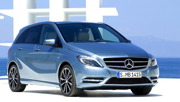 Mercedes B Class Germany January 2012
