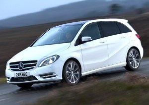 Mercedes B Class Portugal January 2012