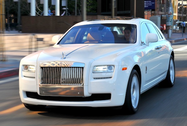 Rolls Royce Ghost UK December 2011