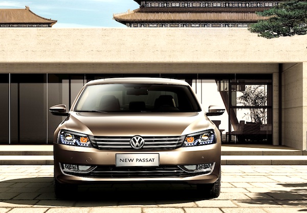 VW Passat China January 2012