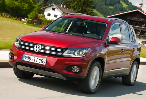 VW Tiguan Germany January 2012