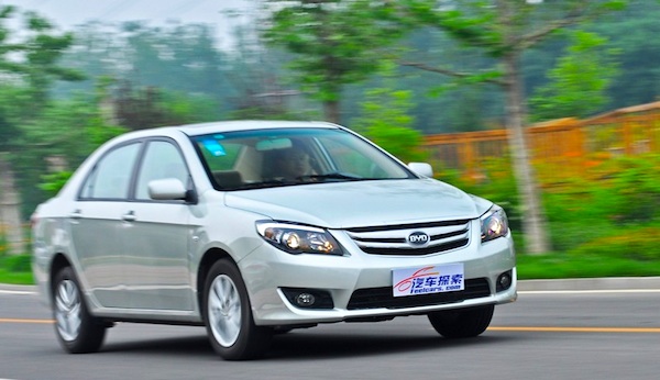BYD L3 China February 2012