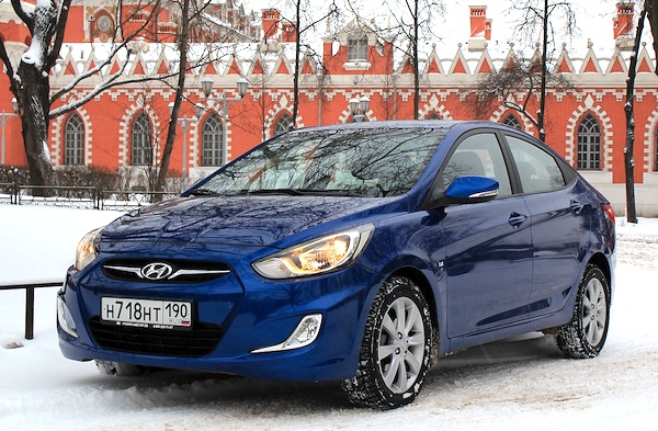 Hyundai Solaris Russia February 2012
