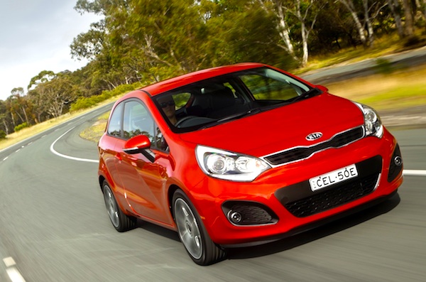 Kia Rio France February 2012