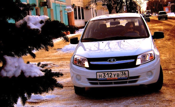 Lada Granta Russia February 2012
