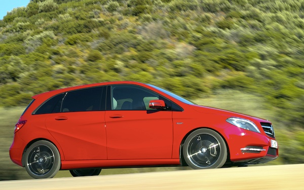Mercedes B Class France February 2012b